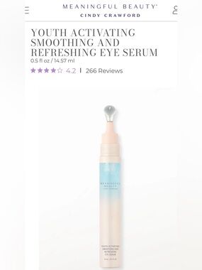 Meaningful Beauty Eye Serum by Cindy Crawford